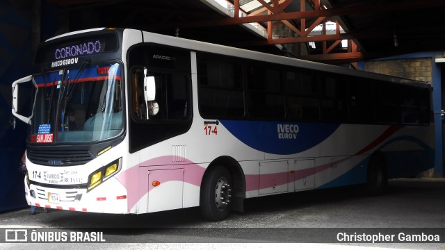 Transportes Coronado 17-4 na cidade de San José, San José, Costa Rica, por Christopher Gamboa. Número da foto: #8435320.
