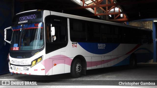 Transportes Coronado 17-4 na cidade de San José, San José, Costa Rica, por Christopher Gamboa. ID da foto: 8435320.