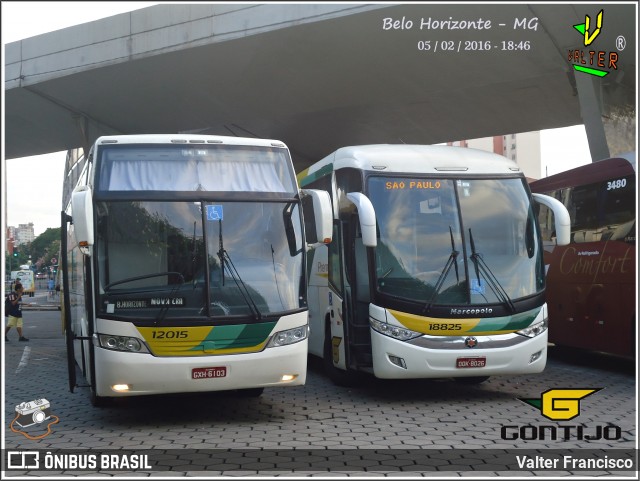 Empresa Gontijo de Transportes 12015 na cidade de Belo Horizonte, Minas Gerais, Brasil, por Valter Francisco. ID da foto: 8439077.