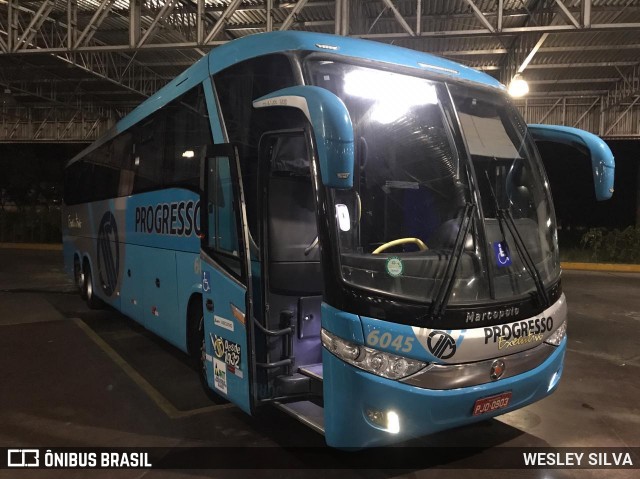 Auto Viação Progresso 6045 na cidade de Recife, Pernambuco, Brasil, por WESLEY SILVA. Número da foto: #8437783.