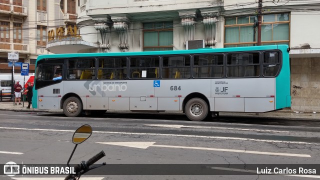 TUSMIL - Transporte Urbano São Miguel 684 na cidade de Juiz de Fora, Minas Gerais, Brasil, por Luiz Carlos Rosa. Número da foto: #8439350.