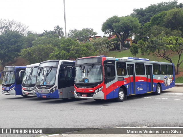 Viação Osasco 0160 na cidade de São Paulo, São Paulo, Brasil, por Marcus Vinicius Lara Silva. ID da foto: 7484705.