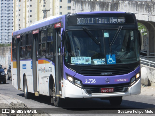 Mobibrasil São Lourenço >>> Mobi-PE 2.726 na cidade de Recife, Pernambuco, Brasil, por Gustavo Felipe Melo. Número da foto: #7485866.