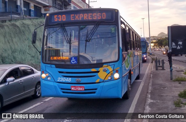 Viação Grande Vitória 23048 na cidade de Cariacica, Espírito Santo, Brasil, por Everton Costa Goltara. Número da foto: #7486425.