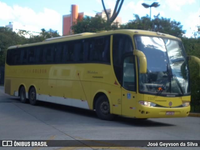 Viação Itapemirim 5505 na cidade de São Paulo, São Paulo, Brasil, por José Geyvson da Silva. ID da foto: 7486759.