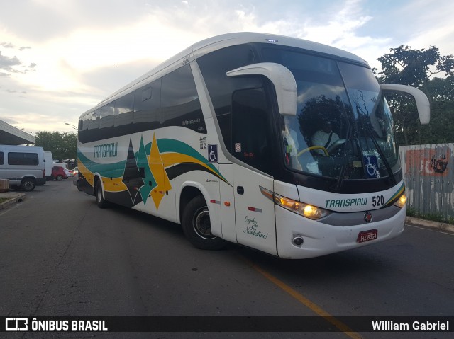 Viação Transpiauí 520 na cidade de Brasília, Distrito Federal, Brasil, por William Gabriel. Número da foto: #7485355.