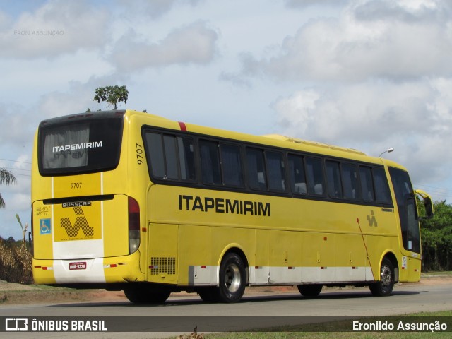 Viação Itapemirim 9707 na cidade de Recife, Pernambuco, Brasil, por Eronildo Assunção. ID da foto: 7487093.