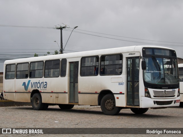 Vitória Transportes 06467 na cidade de Maceió, Alagoas, Brasil, por Rodrigo Fonseca. ID da foto: 7485285.