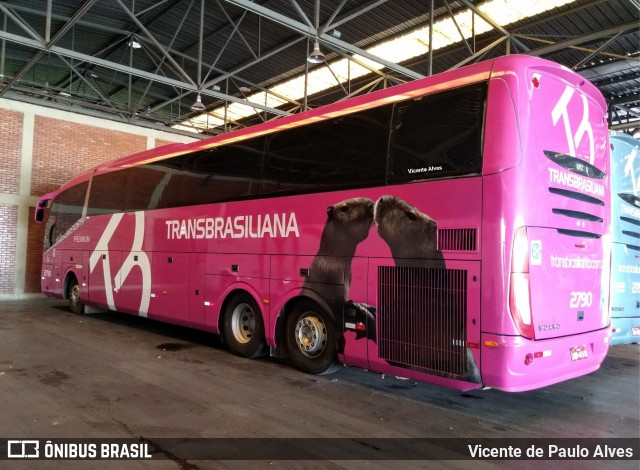 Transbrasiliana Transportes e Turismo 2790 na cidade de Goiânia, Goiás, Brasil, por Vicente de Paulo Alves. ID da foto: 7486824.