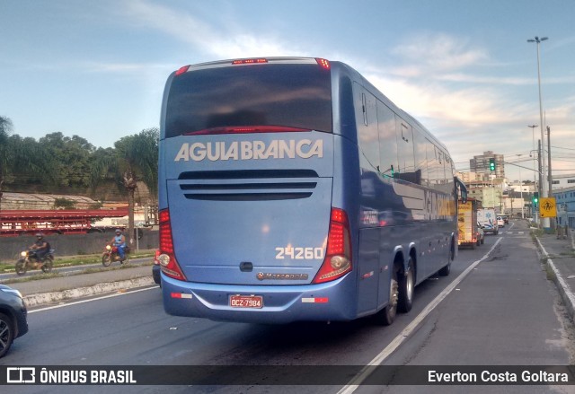 Viação Águia Branca 24260 na cidade de Cariacica, Espírito Santo, Brasil, por Everton Costa Goltara. Número da foto: #7484735.