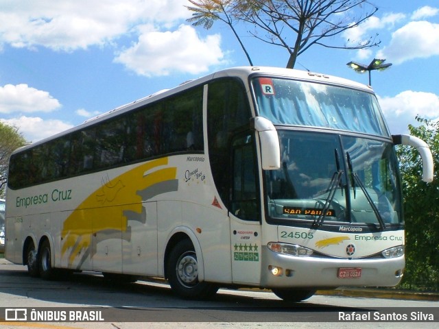 Empresa Cruz 24505 na cidade de São Paulo, São Paulo, Brasil, por Rafael Santos Silva. ID da foto: 7514085.