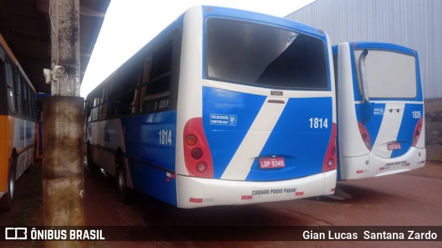 Transpaim Transportes 1814 na cidade de Vilhena, Rondônia, Brasil, por Gian Lucas  Santana Zardo. ID da foto: 7512310.