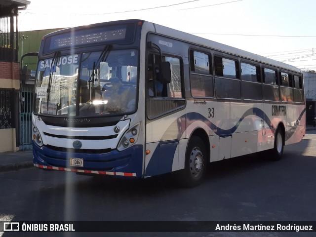 Conatra - Corporacion Nacional de Transporte 33 na cidade de San Sebastián, San José, San José, Costa Rica, por Andrés Martínez Rodríguez. Número da foto: #7514156.
