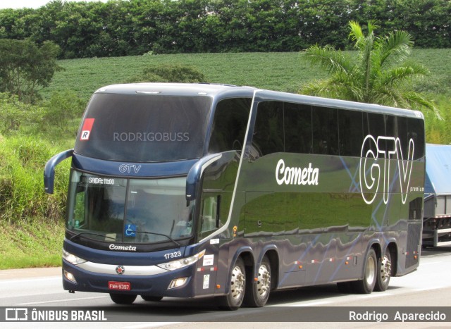 Viação Cometa 17323 na cidade de São Gonçalo do Sapucaí, Minas Gerais, Brasil, por Rodrigo  Aparecido. Número da foto: #7513902.