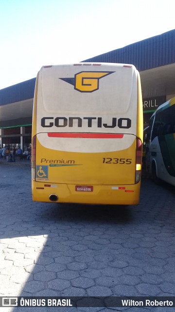 Empresa Gontijo de Transportes 12355 na cidade de Governador Valadares, Minas Gerais, Brasil, por Wilton Roberto. Número da foto: #7514493.