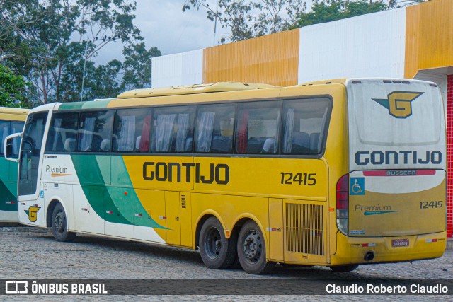 Empresa Gontijo de Transportes 12425 na cidade de Jequié, Bahia, Brasil, por Claudio Roberto Claudio. ID da foto: 7512290.