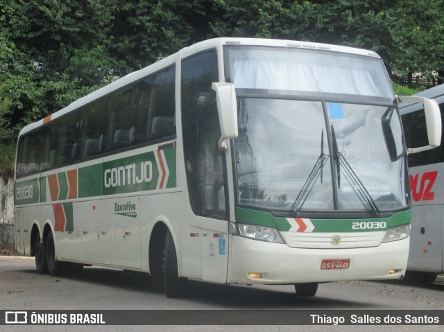 Empresa Gontijo de Transportes 20030 na cidade de Lambari, Minas Gerais, Brasil, por Thiago  Salles dos Santos. ID da foto: 7511704.