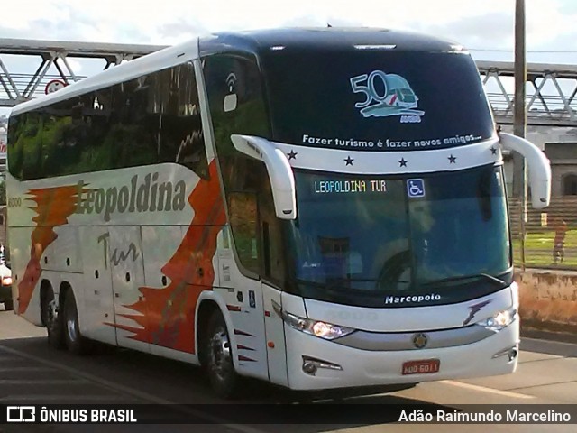 Leopoldina Turismo 6000 na cidade de Belo Horizonte, Minas Gerais, Brasil, por Adão Raimundo Marcelino. ID da foto: 7513989.