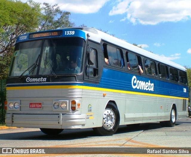 Viação Cometa 1339 na cidade de São Paulo, São Paulo, Brasil, por Rafael Santos Silva. Número da foto: #7514119.