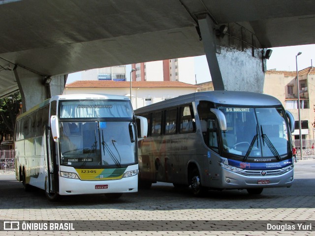 Empresa Gontijo de Transportes 12345 na cidade de Belo Horizonte, Minas Gerais, Brasil, por Douglas Yuri. ID da foto: 7514595.