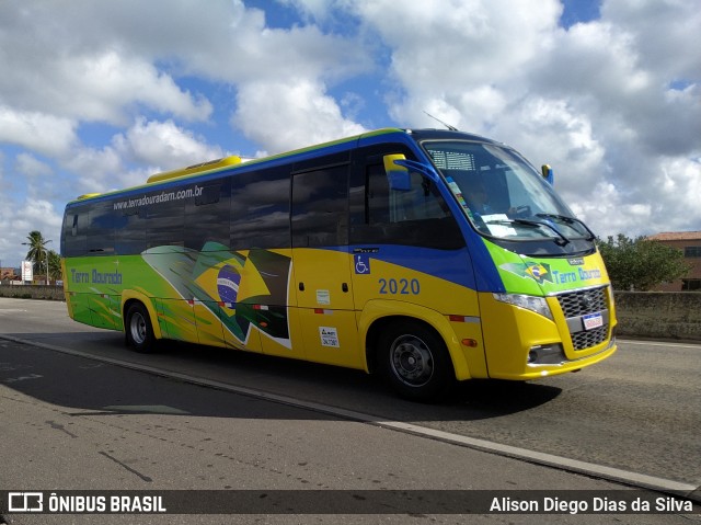 Terra Dourada Transportes e Turismo 2020 na cidade de Goianinha, Rio Grande do Norte, Brasil, por Alison Diego Dias da Silva. Número da foto: #7516178.