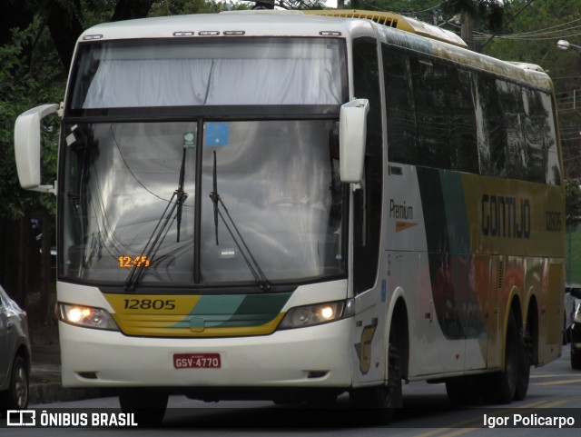 Empresa Gontijo de Transportes 12805 na cidade de Belo Horizonte, Minas Gerais, Brasil, por Igor Policarpo. ID da foto: 7516621.