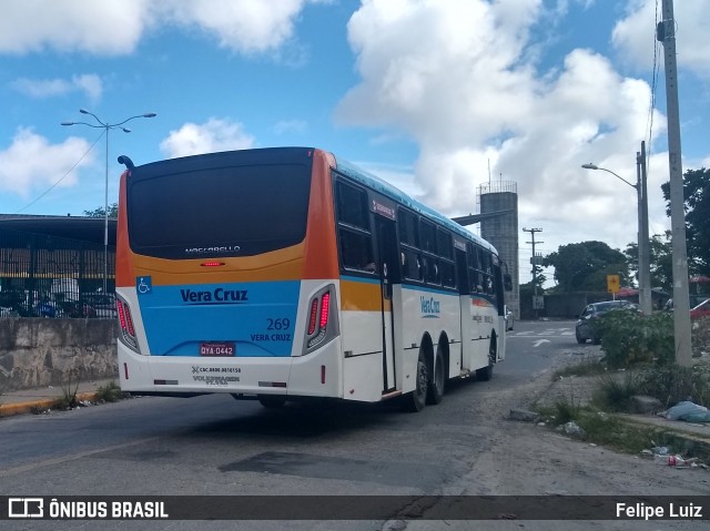 Expresso Vera Cruz 269 na cidade de Recife, Pernambuco, Brasil, por Felipe Luiz. Número da foto: #7516537.