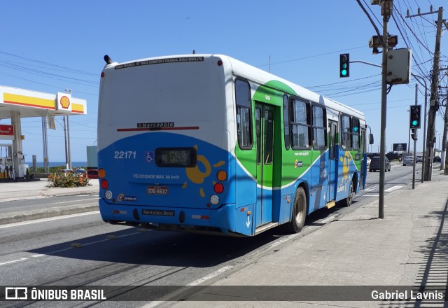 Nova Transporte 22171 na cidade de Vila Velha, Espírito Santo, Brasil, por Gabriel Lavnis. Número da foto: #7516053.