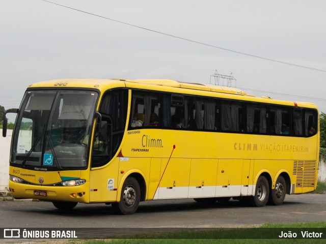 Viação Itapemirim 8623 na cidade de Teresina, Piauí, Brasil, por João Victor. ID da foto: 7517379.