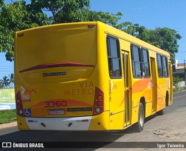 Via Metro Transportes Urbanos 3360 na cidade de Ilhéus, Bahia, Brasil, por Igor Teixeira. Número da foto: #7515433.