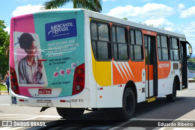 Autotrans > Turilessa 6815 na cidade de Varginha, Minas Gerais, Brasil, por Eduardo Ribeiro. Número da foto: #7516440.