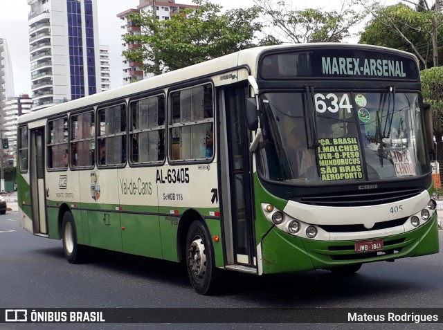 Auto Viação Monte Cristo AL-63405 na cidade de Belém, Pará, Brasil, por Mateus Rodrigues. ID da foto: 7516536.