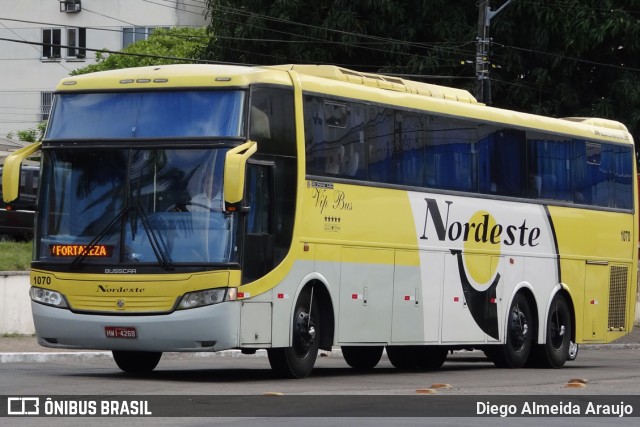 Viação Nordeste 1070 na cidade de Fortaleza, Ceará, Brasil, por Diego Almeida Araujo. Número da foto: #7514842.