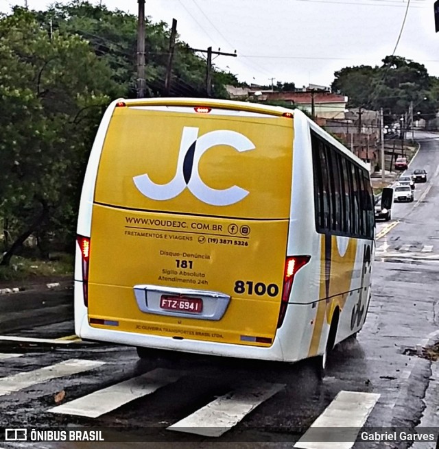 JC Turismo 8100 na cidade de Campinas, São Paulo, Brasil, por Gabriel Garves. Número da foto: #7515550.