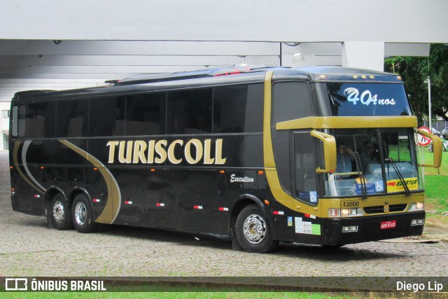 Turiscoll - Turismo Collet Ltda. 12000 na cidade de Joinville, Santa Catarina, Brasil, por Diego Lip. ID da foto: 7515060.