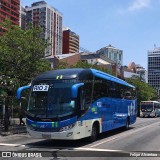UTIL - União Transporte Interestadual de Luxo 9702 na cidade de Rio de Janeiro, Rio de Janeiro, Brasil, por Felipe Alcantara. Número da foto: #:id.