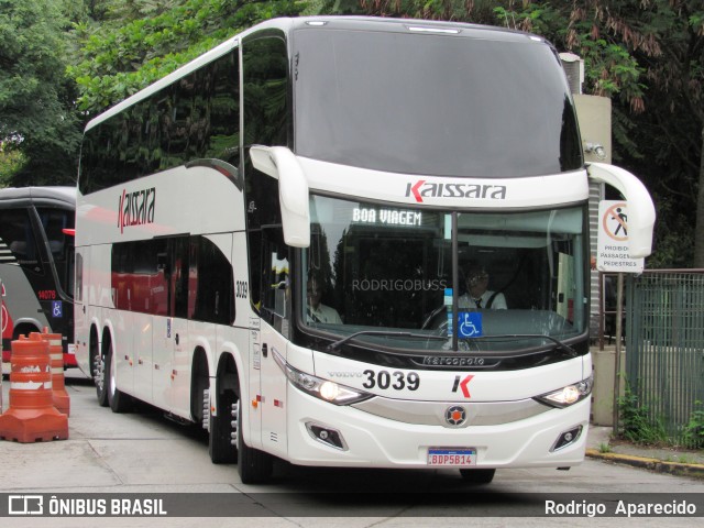 Kaissara - Viação Caiçara 3039 na cidade de São Paulo, São Paulo, Brasil, por Rodrigo  Aparecido. Número da foto: #7519706.