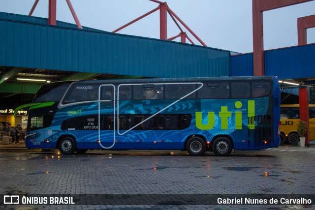 UTIL - União Transporte Interestadual de Luxo 11879 na cidade de Resende, Rio de Janeiro, Brasil, por Gabriel Nunes de Carvalho. Número da foto: #7518065.