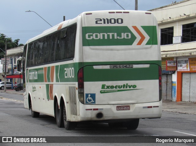 Empresa Gontijo de Transportes 21100 na cidade de São José dos Campos, São Paulo, Brasil, por Rogerio Marques. ID da foto: 7517558.