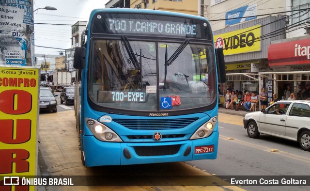 Viação Satélite 25483 na cidade de Cariacica, Espírito Santo, Brasil, por Everton Costa Goltara. Número da foto: #7520040.