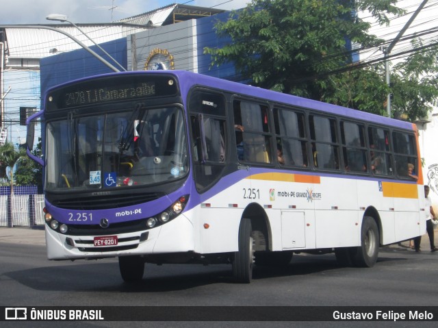 Mobibrasil São Lourenço >>> Mobi-PE 2.251 na cidade de Camaragibe, Pernambuco, Brasil, por Gustavo Felipe Melo. Número da foto: #7518771.