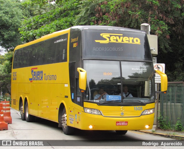 Severo Turismo 1505 na cidade de São Paulo, São Paulo, Brasil, por Rodrigo  Aparecido. Número da foto: #7519753.