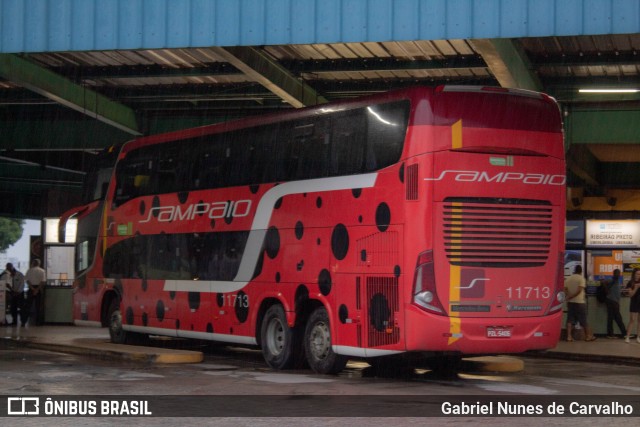 Viação Sampaio 11713 na cidade de Resende, Rio de Janeiro, Brasil, por Gabriel Nunes de Carvalho. Número da foto: #7518049.