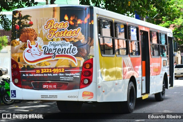 Autotrans > Turilessa 6890 na cidade de Varginha, Minas Gerais, Brasil, por Eduardo Ribeiro. Número da foto: #7519412.