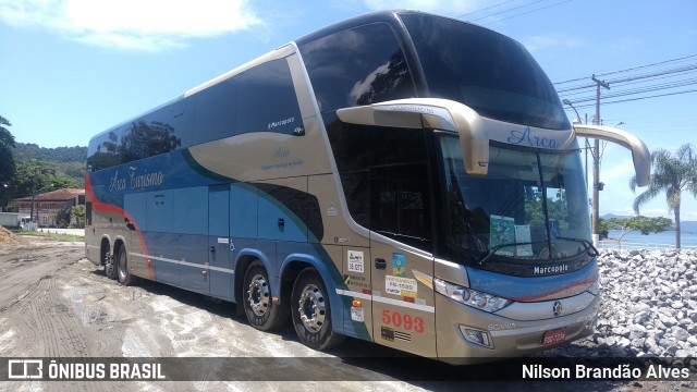 Arca Turismo 5093 na cidade de Angra dos Reis, Rio de Janeiro, Brasil, por Nilson Brandão Alves. Número da foto: #7519320.