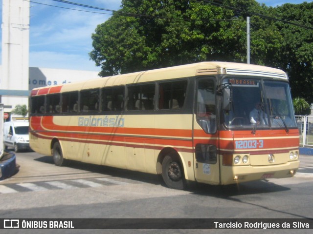 Auto Viação Goianésia 12003-3 na cidade de Goiânia, Goiás, Brasil, por Tarcisio Rodrigues da Silva. ID da foto: 7521247.