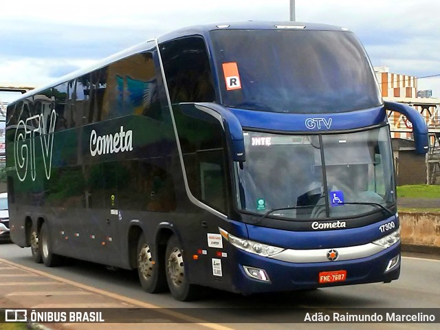 Viação Cometa 17300 na cidade de Belo Horizonte, Minas Gerais, Brasil, por Adão Raimundo Marcelino. Número da foto: #7522474.