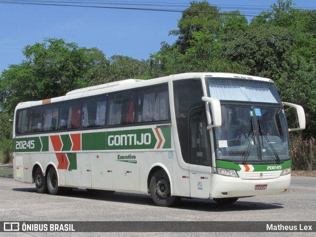 Empresa Gontijo de Transportes 20245 na cidade de Recife, Pernambuco, Brasil, por Matheus Lex. ID da foto: 7523020.