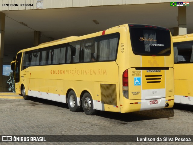 Viação Itapemirim 48111 na cidade de Caruaru, Pernambuco, Brasil, por Lenilson da Silva Pessoa. ID da foto: 7522839.