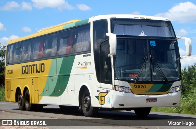 Empresa Gontijo de Transportes 12570 na cidade de Caruaru, Pernambuco, Brasil, por Victor Hugo. ID da foto: 7523043.